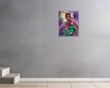 Daniel Morowitz, Honeysuckle, 2025 — shown in situ, true to scale