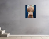 Braden Summers, Les Hommes #2, 2025 — shown in situ, true to scale