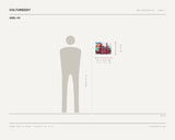 Axel #3 — scale drawing, 14 × 10.5 inches, with a 5 ft 10 in figure for scale
