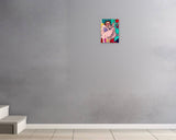 Eduardo Silva, OK, 2021 — shown in situ, true to scale