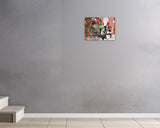 Fernando Matehuala, Masculinity Construct 1, 2026 — shown in situ, true to scale