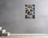 Gaëtan Dubroca, Asses (from vertigo series), 2020-2024 — shown in situ, true to scale