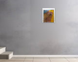 Gaëtan Dubroca, Asha on the carpet, 2023 — shown in situ, true to scale