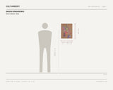 Maxim Bondarenko, Ram in Boots. 2022 — scale drawing, 15.38 × 20.38 inches, with a 5 ft 10 in figure for scale