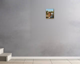 Michael Saling, Man in the desert #7, 2025 — shown in situ, true to scale