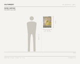 Rafael Santiago, this whiffs for you, 2026 — scale drawing, 16 × 22 inches, with a 5 ft 10 in figure for scale