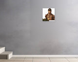 Samuel Snodgrass, Admiring The Architecture, 2024 — shown in situ, true to scale