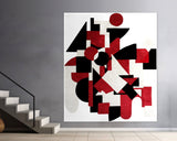 AVAF, Ancient Visions Always Freeze, 2013 (Art carpet by Henzel Studio) — shown in situ, true to scale