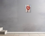 George Krause, How Sweet it Is, 2014 — shown in situ, true to scale