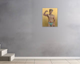 Matt Pipes, DJ, 2023 — shown in situ, true to scale