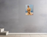 Jonathan Carroll, Naughty, 2020 — shown in situ, true to scale