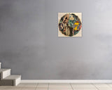 Richard Hofmann (1954-1994), Christ in the Garden, 1988 — shown in situ, true to scale
