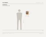Tim Smalley, Lake Como Romance, 2026 — scale drawing, 8.5 × 11 inches, with a 5 ft 10 in figure for scale