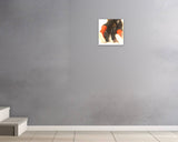 Ali Khan, Untitled 1 (Beyond the Mat Series), 2019 — shown in situ, true to scale