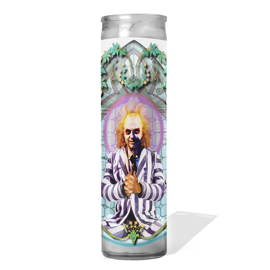 Beetlejuice Prayer Candle