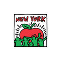 New York By Keith Haring - Die-Cut Sticker (Holidays)