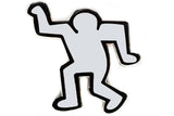 Keith Haring - Dancing Man Pin: White