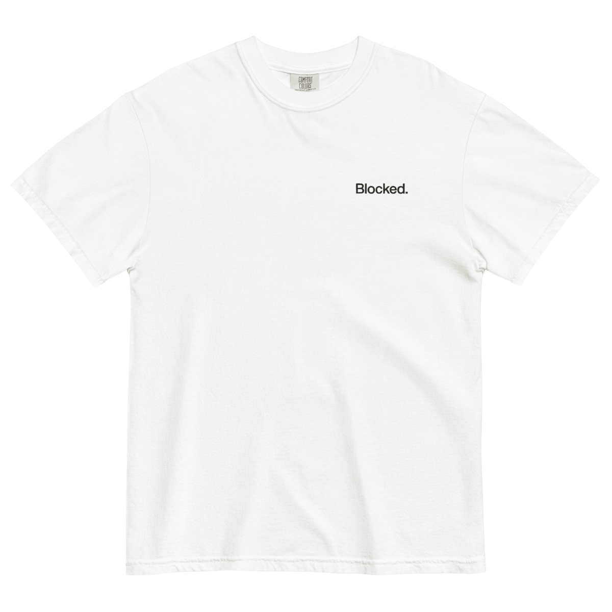 Blocked Embroidered Shirt
