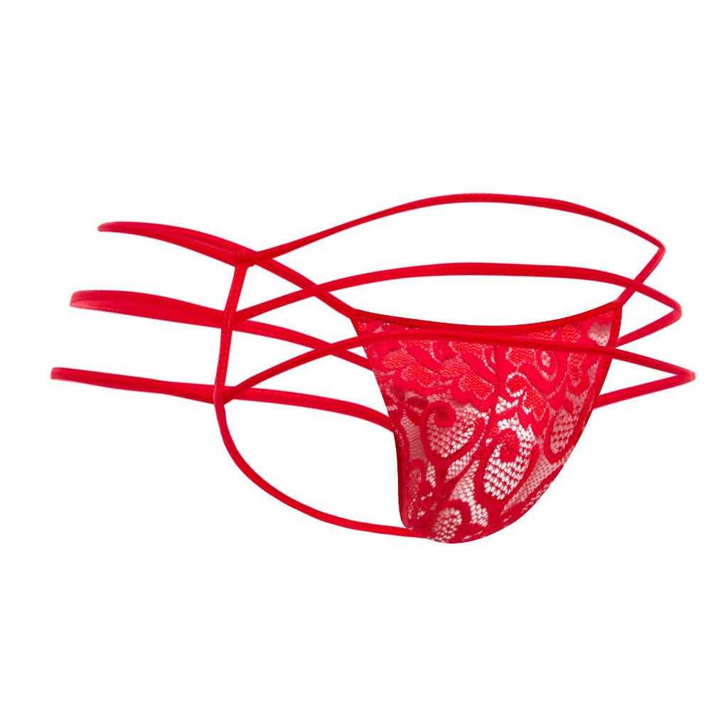 MOB Triple Lace String Thong