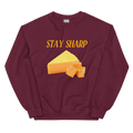 Stay Sharp Cheddar Cheese Sweatshirt