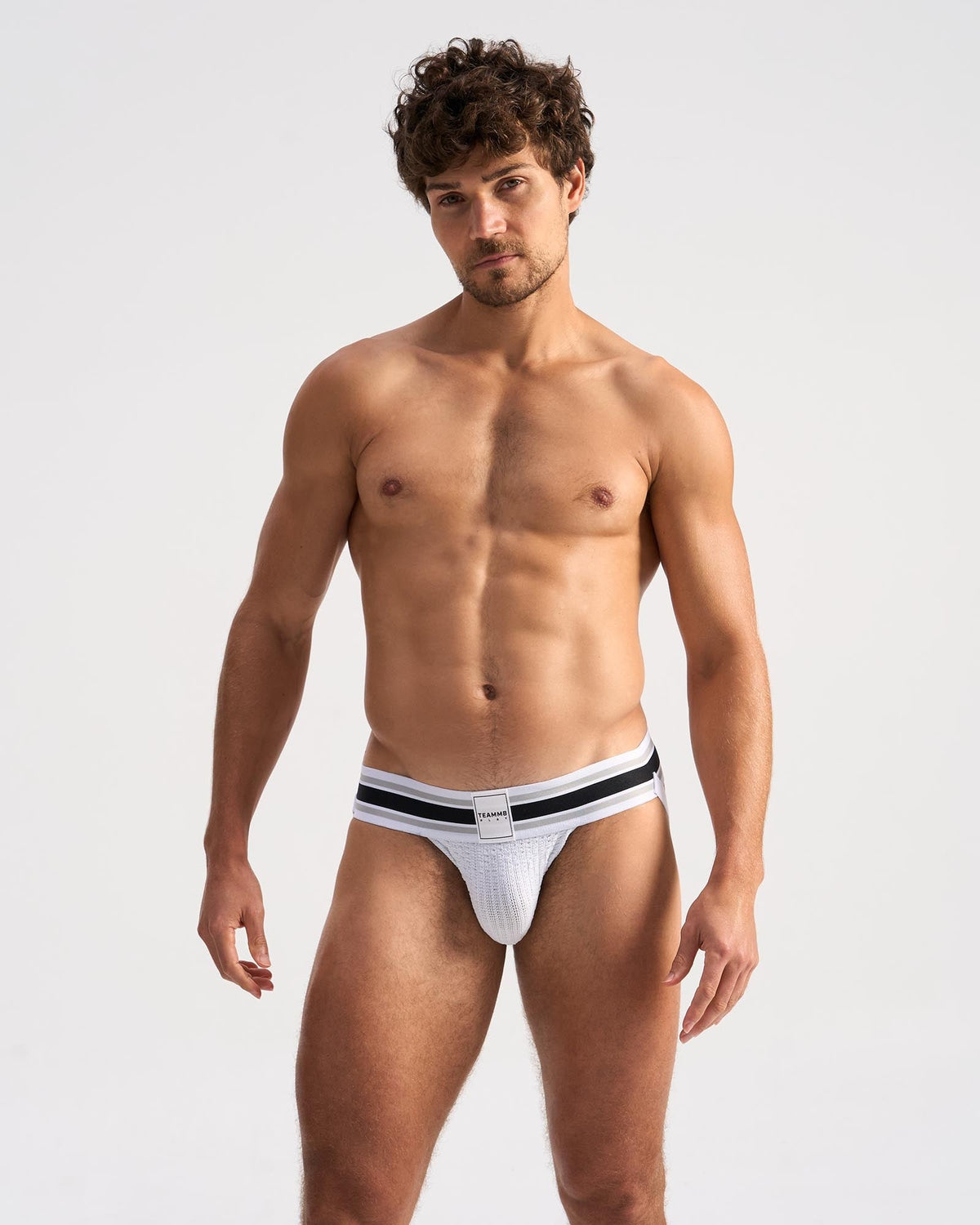 TEAMM8 Locker Room Jockstrap - Chalk