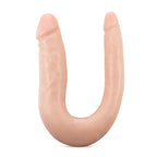 Dr. Skin Silicone Dr. Double Vanilla 12.5-Inch Long Double Dildo
