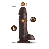 Loverboy The Movie Star Realistic 8-Inch Long Dildo With Balls