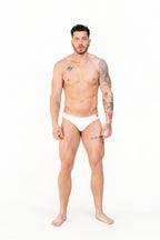 Mounderwear Core Swim Brief - White