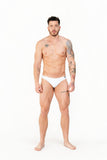 Mounderwear Core Swim Brief - White