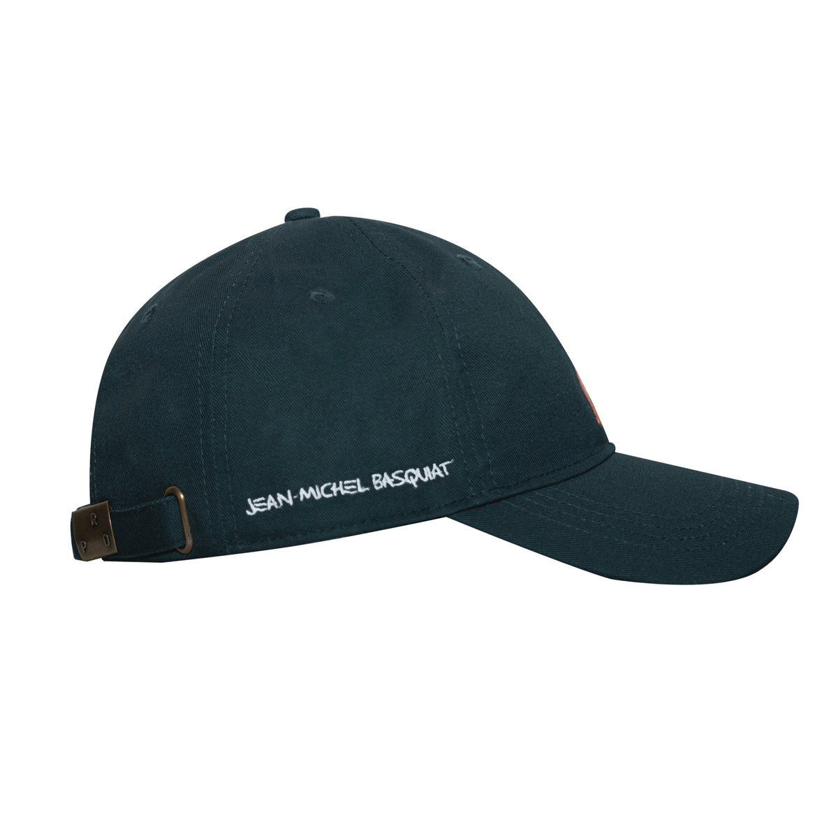 Jean-Michel Basquiat Gold Crown Dad Cap - Green
