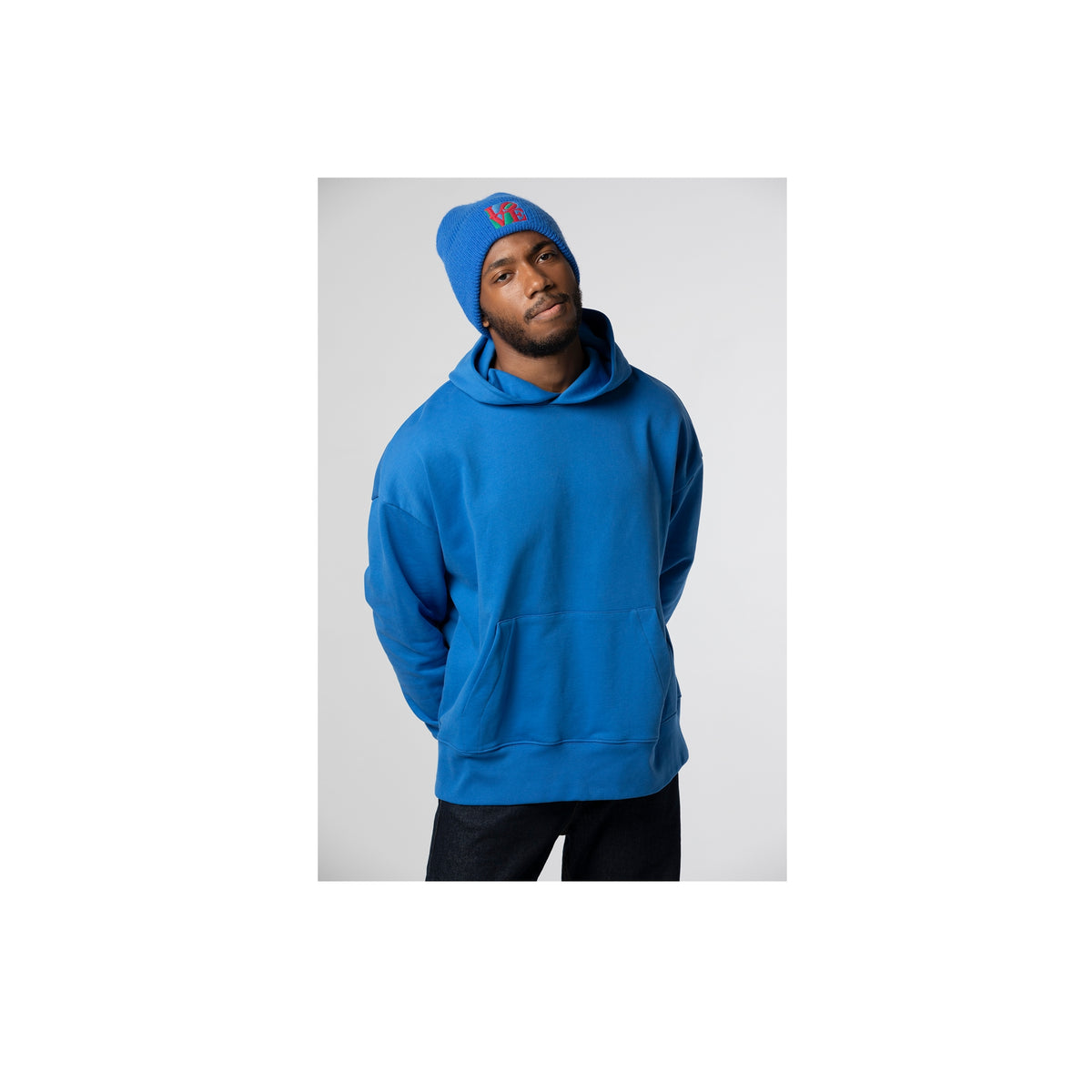 Robert Indiana Love Patch Knit Beanie