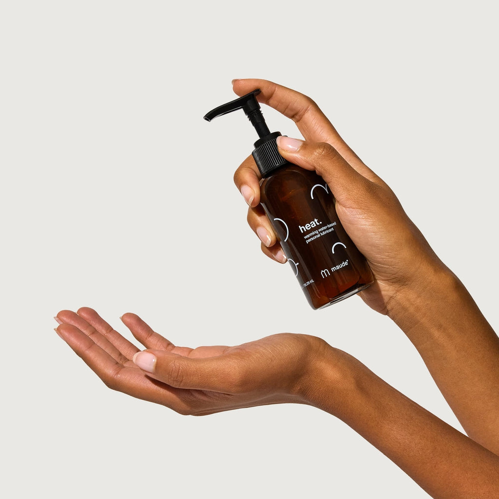 MAUDE Heat Warming Water-Based Lubricant  4 oz