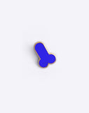Blue Dick enamel pin by Dicks Don't Lie