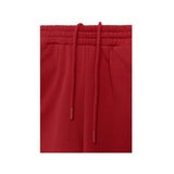 Jean-Michel Basquiat Cassius Clay Sweatpants in Pompeian Red