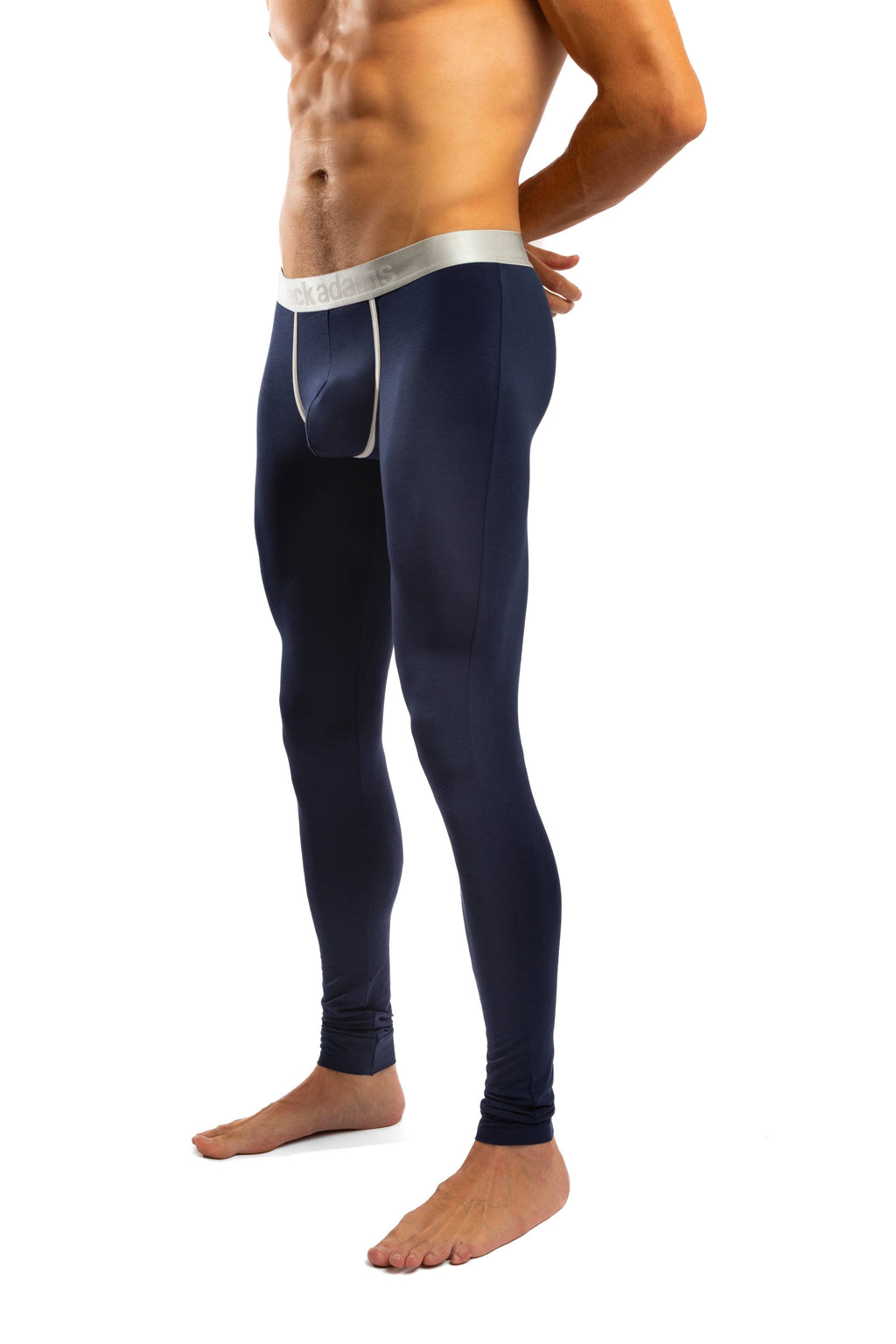 2Stripe Luxe Long John by Jack Adams in Midnight Navy