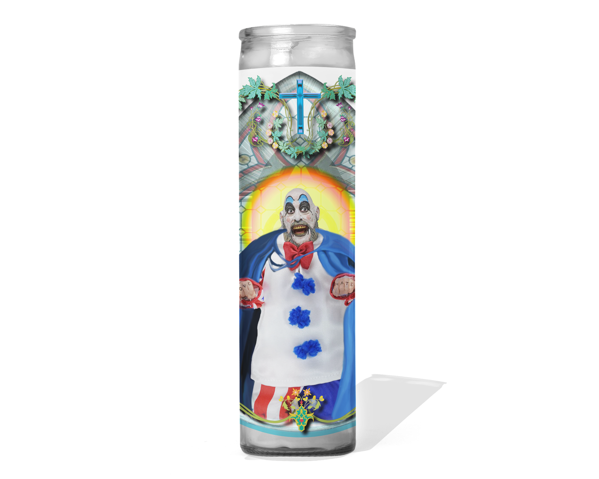 Captain Spaulding Celebrity Prayer Candle