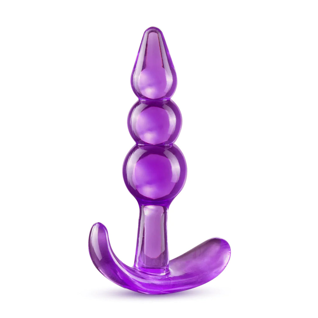 B Yours Blue 3.75-Inch Anal Beads