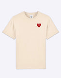 T-Shirt – Ddl Heart Patch by Dicks Don't Lie