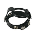 Strict Leather Rubber Cock Ring Harness