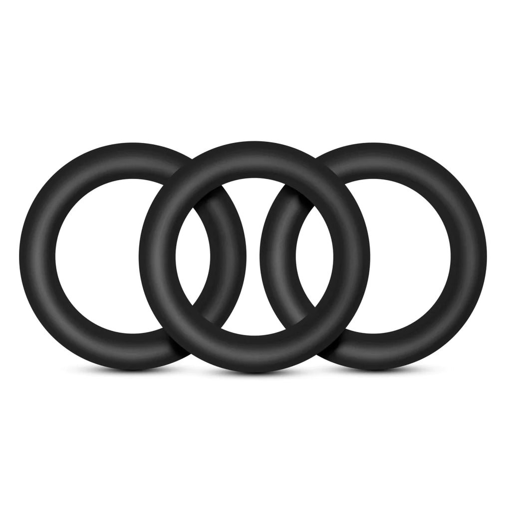 Performance VS2 Black Small Penis Rings 3-Pack