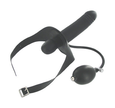 Inflatable Gag with Dildo