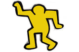 Keith Haring - Dancing Man Pin: White