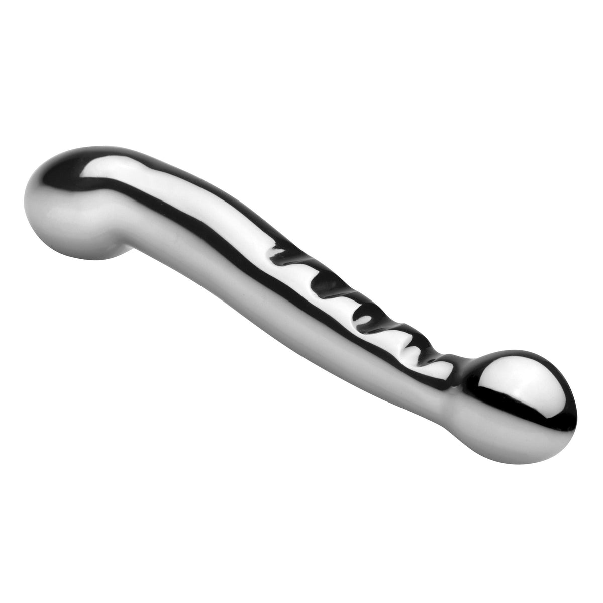 Steel Elegance Dual Dildo