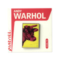 Andy Warhol Cows Yellow/Red Pin