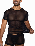BIKE Mesh Tee - Black