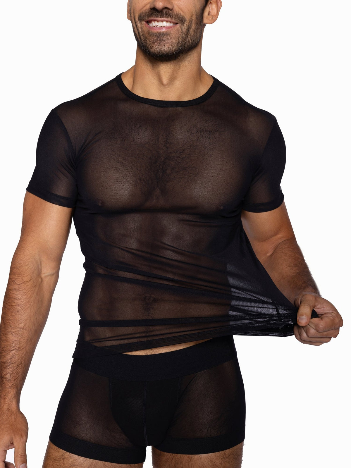 BIKE Mesh Tee - Black