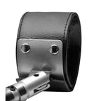 Strict Leather Adjustable Swiveling Spreader Bar with Leather Cuffs