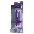 Vogue Aria Vibrating Silicone Anal Plug - Small