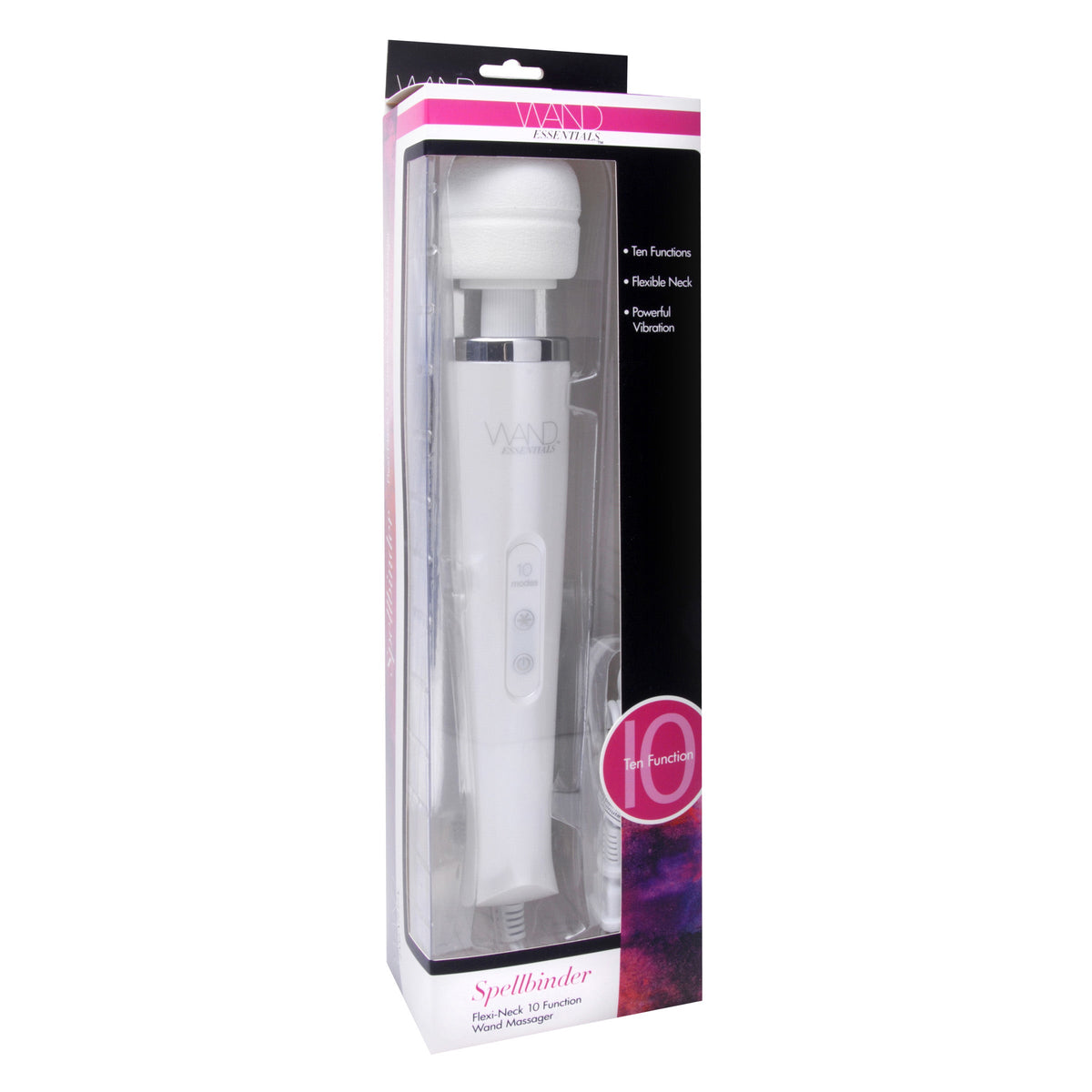 Wand Essentials Spellbinder Flexi-Neck 10 Mode Wand Massager