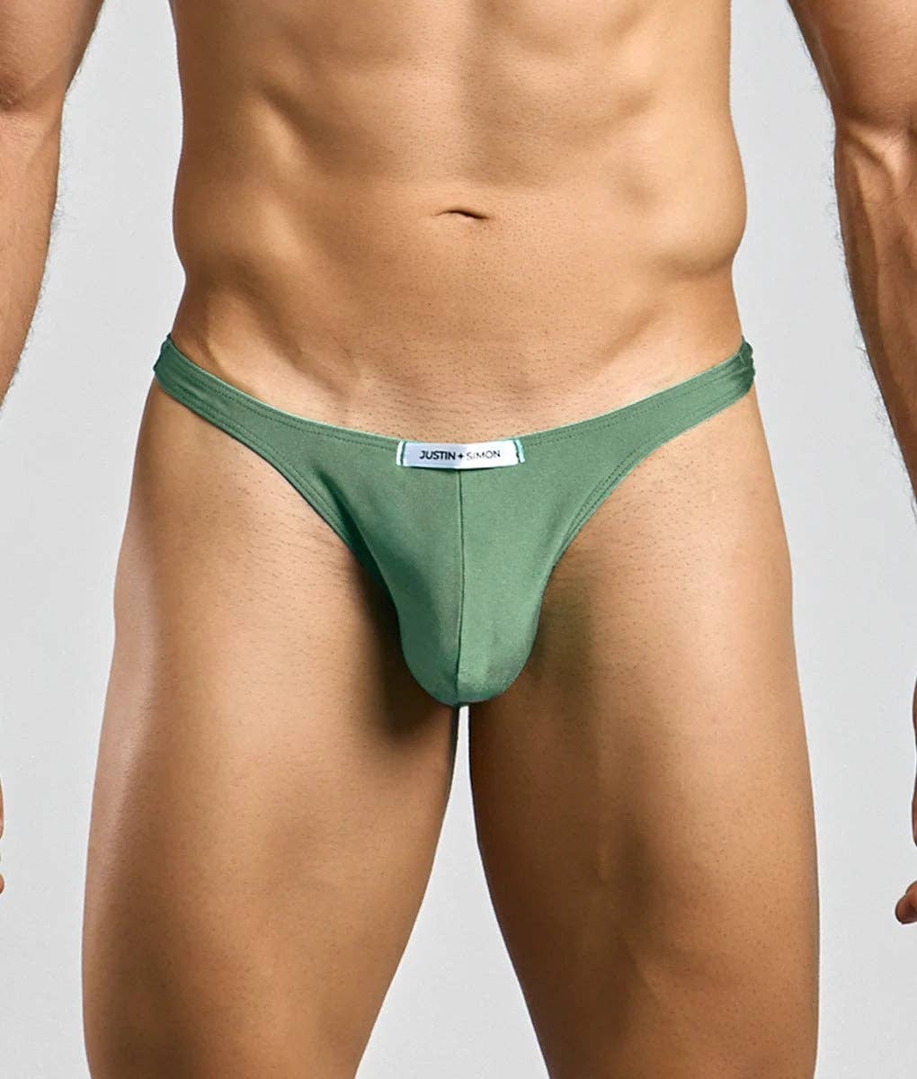 Justin + Simon Classic Tanga - New Green